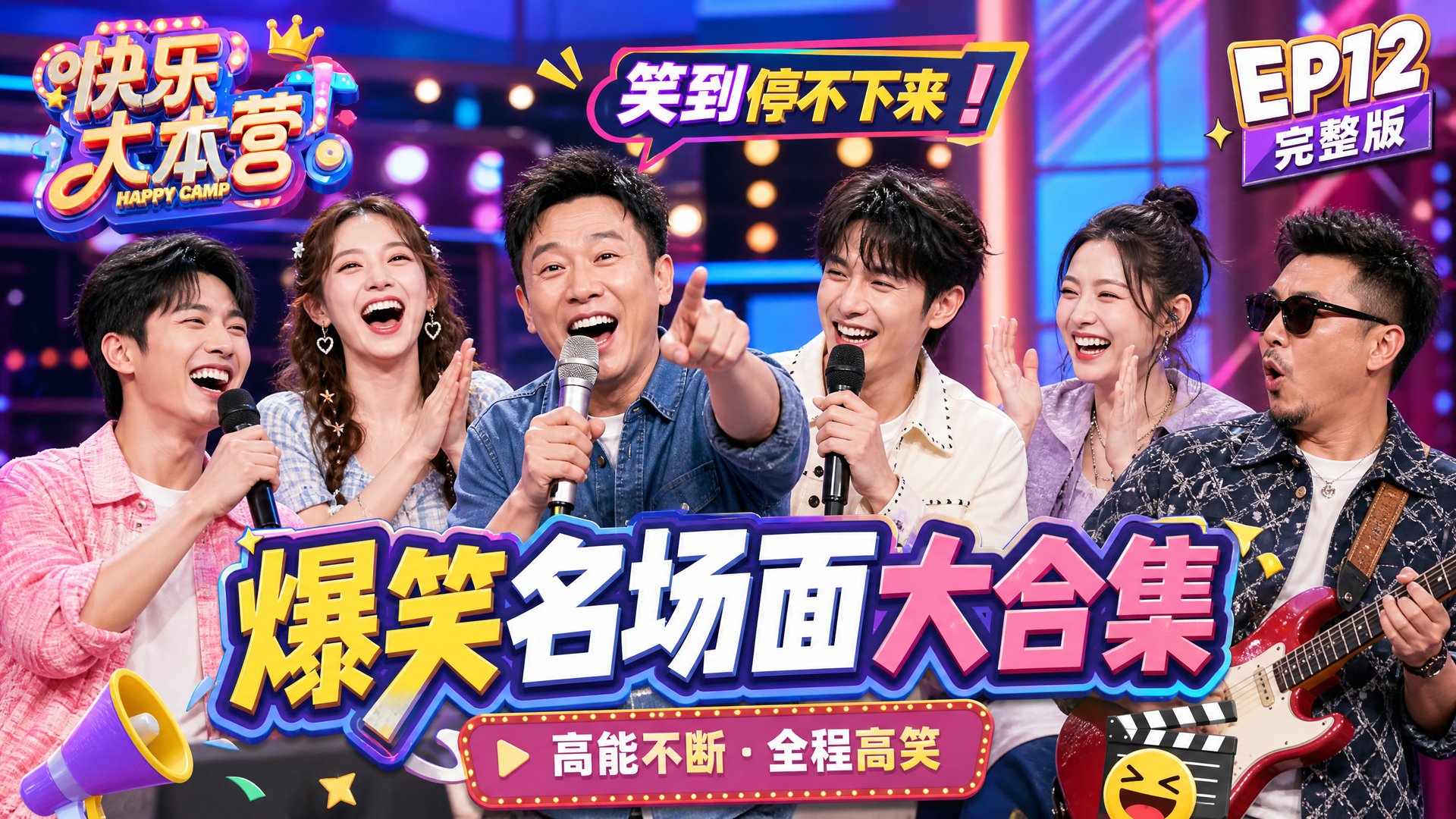 抖音风 抖音风综艺视频：爆笑名场面大合集·综艺视频精华剪辑教程